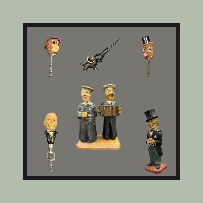 Antique Figural Corkscrews | Novelty & Animal Designs – Esteemed