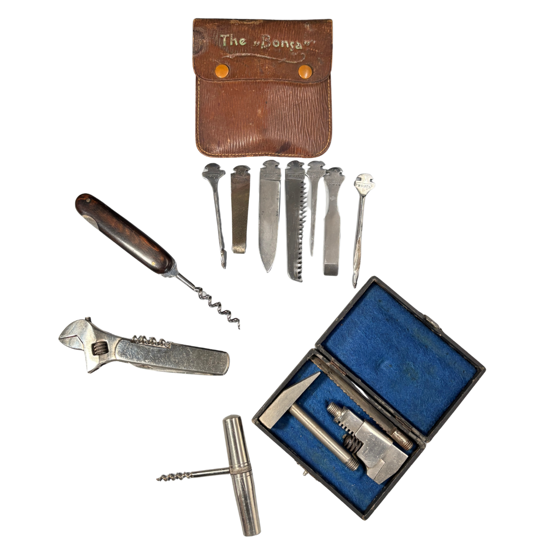 Antique Corkscrew Multitool