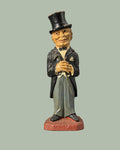 Syroco “Old Codger” Sculptural Figure with Hidden Corkscrew – 1940s