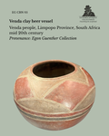Venda Clay Beer Vessel, South Africa - Hand-Coiled Earthenware Pot