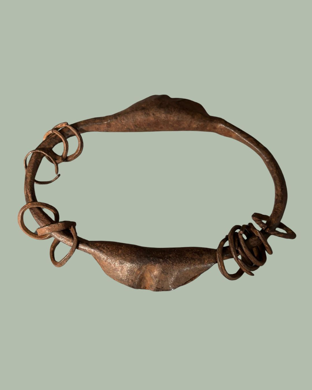 Yoruba Iron Dance Rattle Bracelet / Anklet – Nigeria, West Africa – Egon Guenther Collection