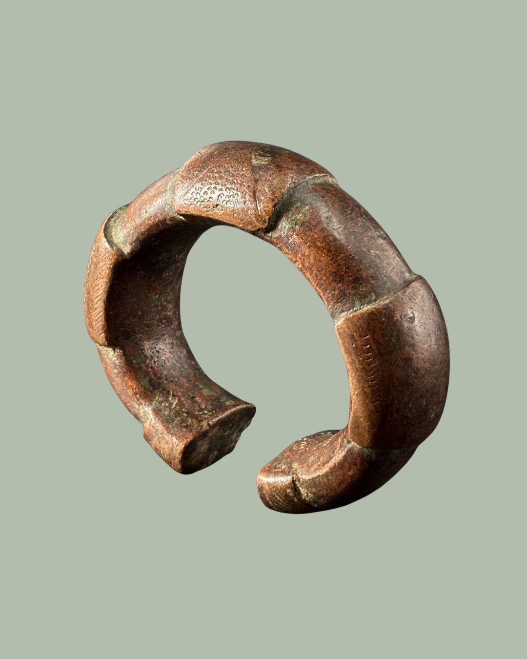 Edo Bronze Armlet, Benin Kingdom Nigeria