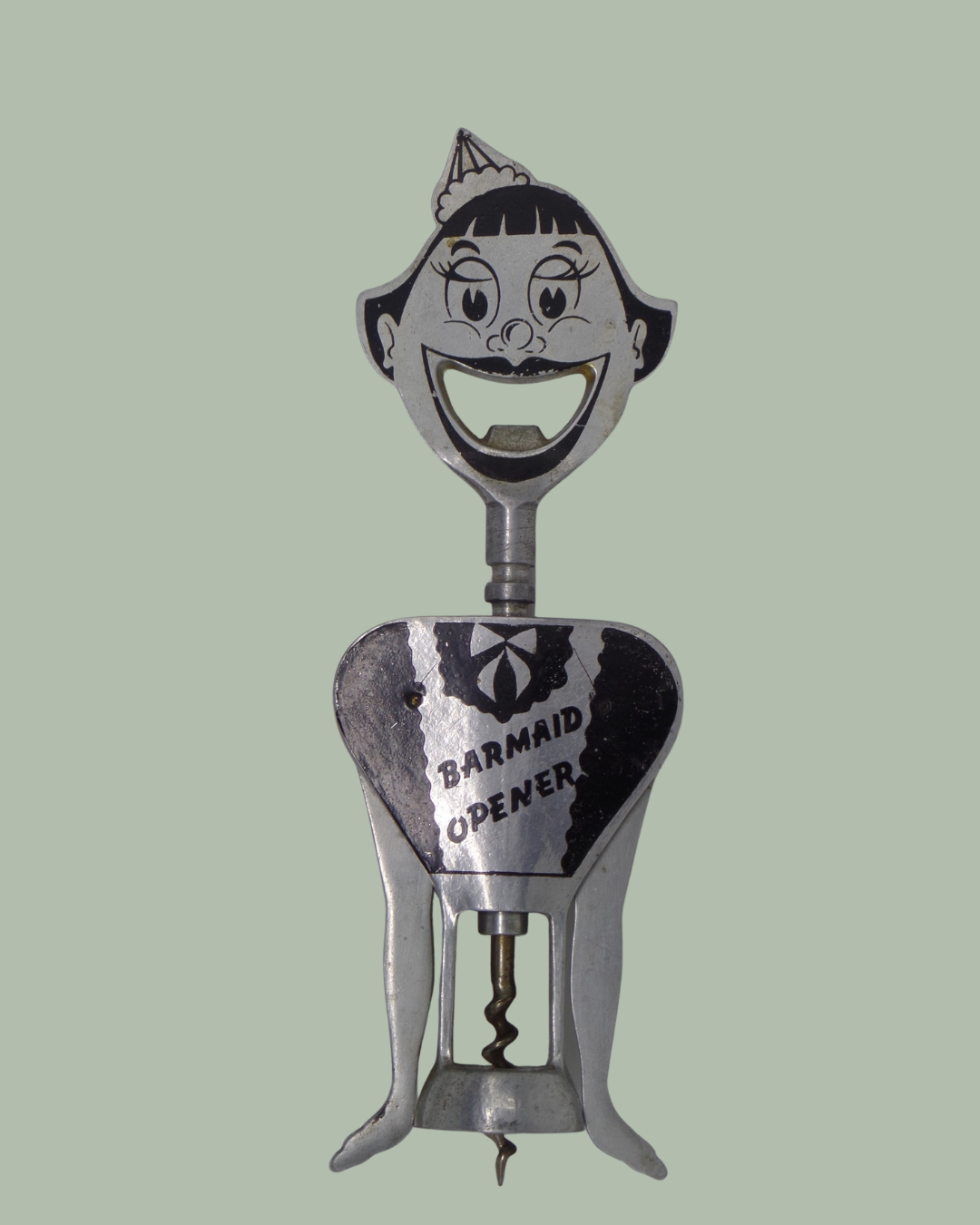 Aluminum Italian double lever Barmaid corkscrew Gemelli’s Design Patent