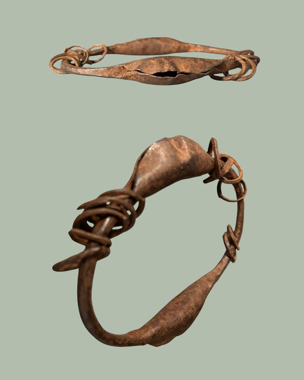 Yoruba Iron Dance Rattle Bracelet / Anklet – Nigeria, West Africa – Egon Guenther Collection