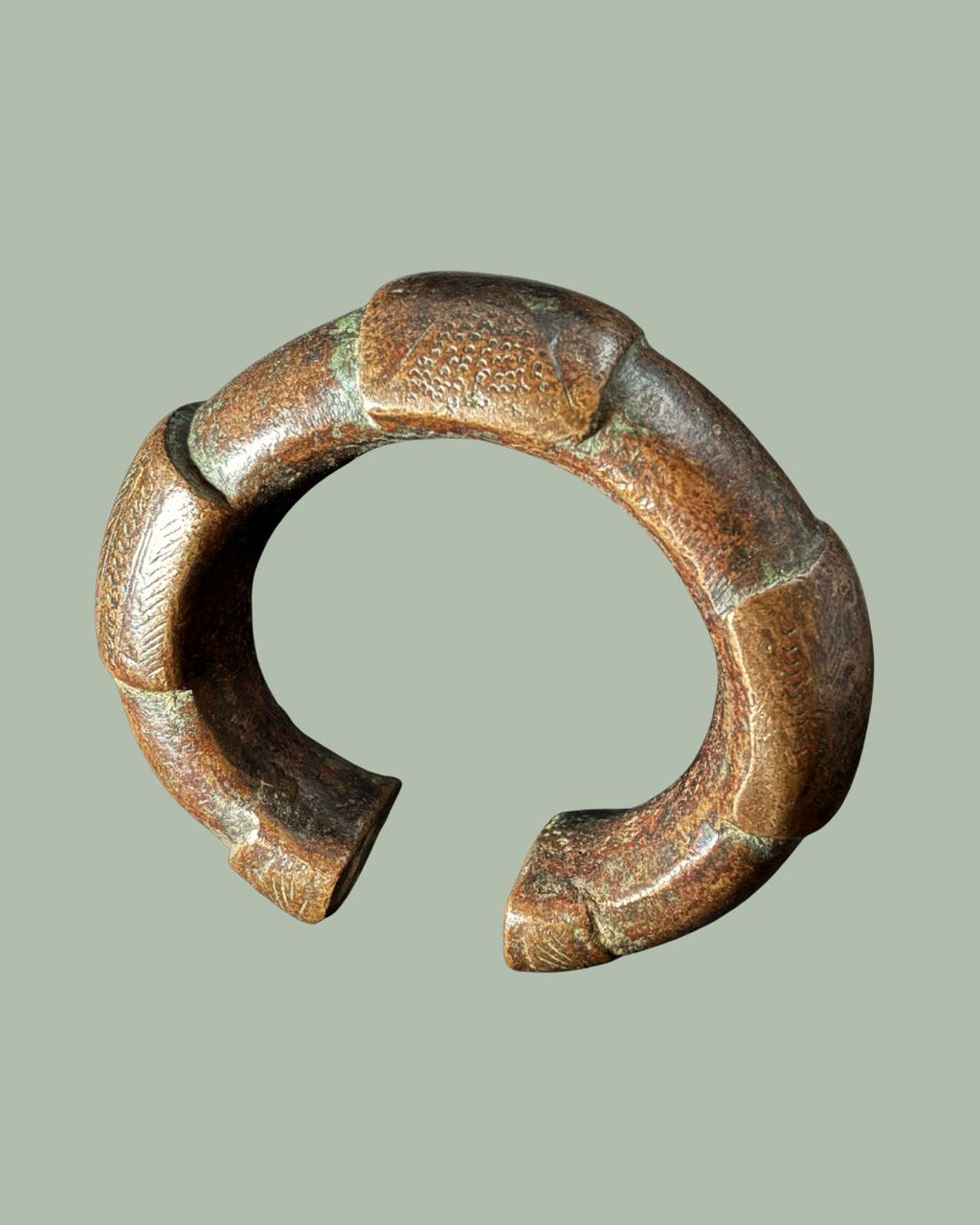 Edo Bronze Armlet, Benin Kingdom Nigeria