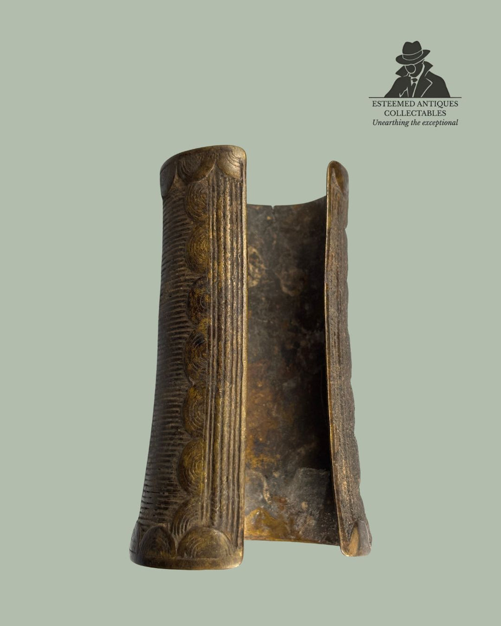 Cast Bronze Currency Bracelet  Lower Niger Region Nigeria to Late 19th Century