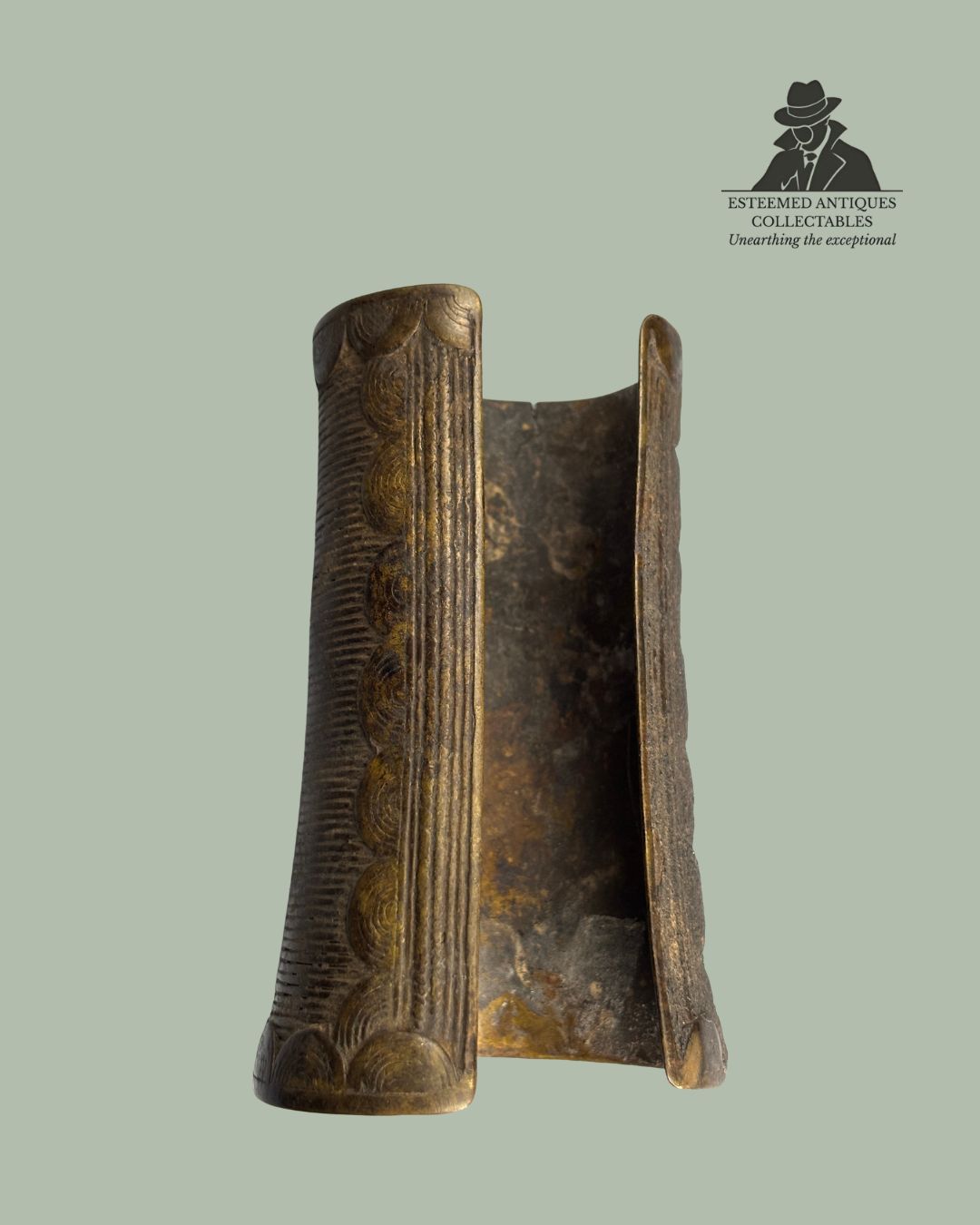 Cast Bronze Currency Bracelet  Lower Niger Region Nigeria to Late 19th Century