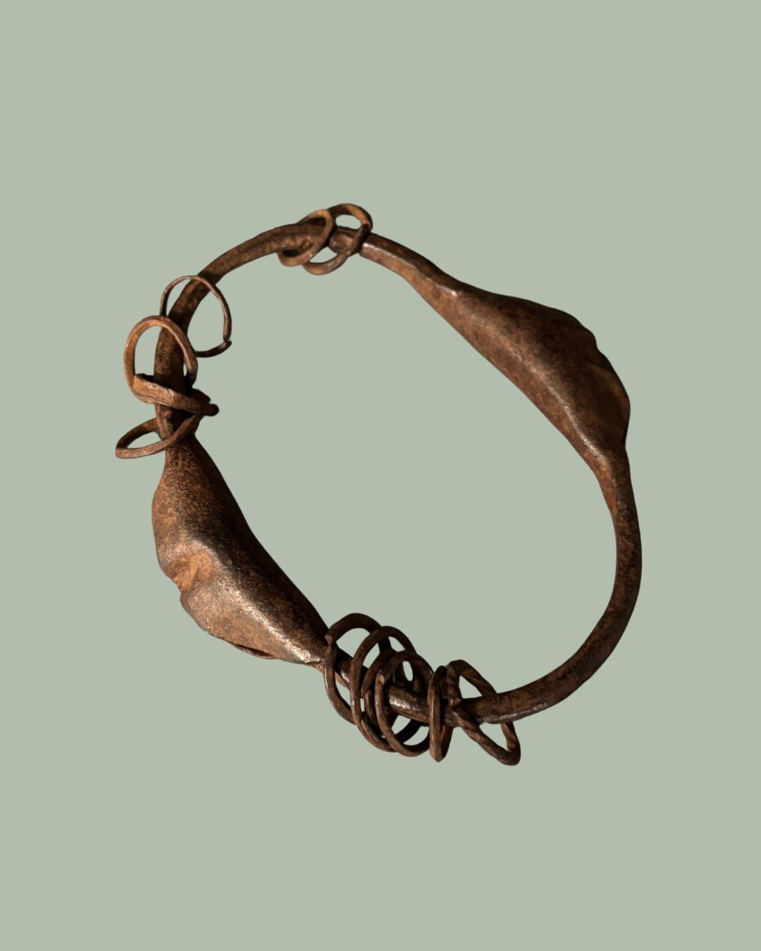 Yoruba Iron Dance Rattle Bracelet / Anklet – Nigeria, West Africa – Egon Guenther Collection