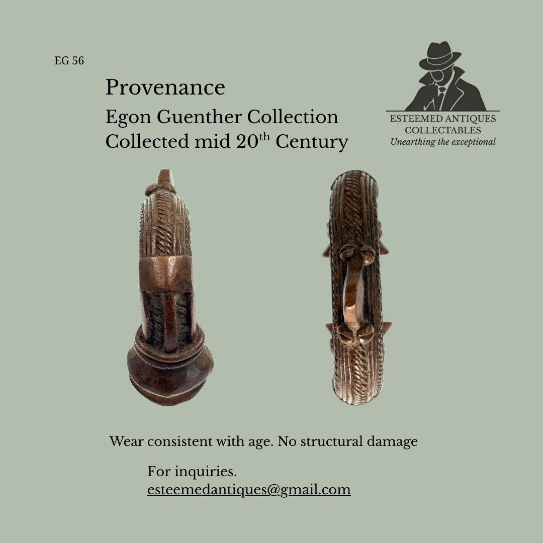 Kotoko (Sao Tradition) Bronze Currency Bracelet — Lake Chad Basin, 19th–Early 20th Century