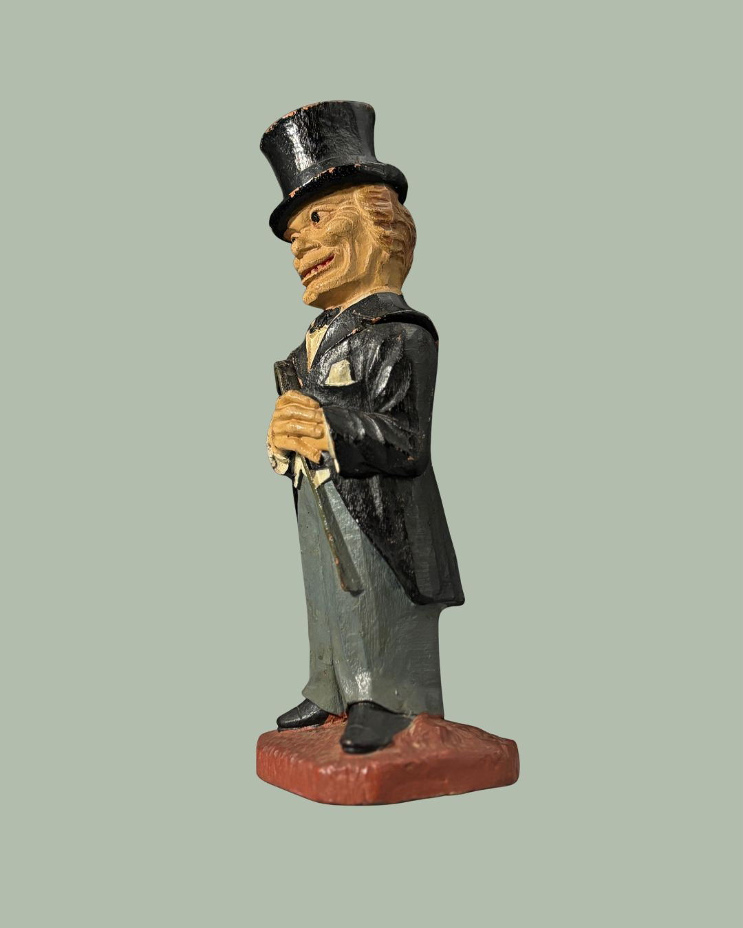 Syroco “Old Codger” Sculptural Figure with Hidden Corkscrew – 1940s