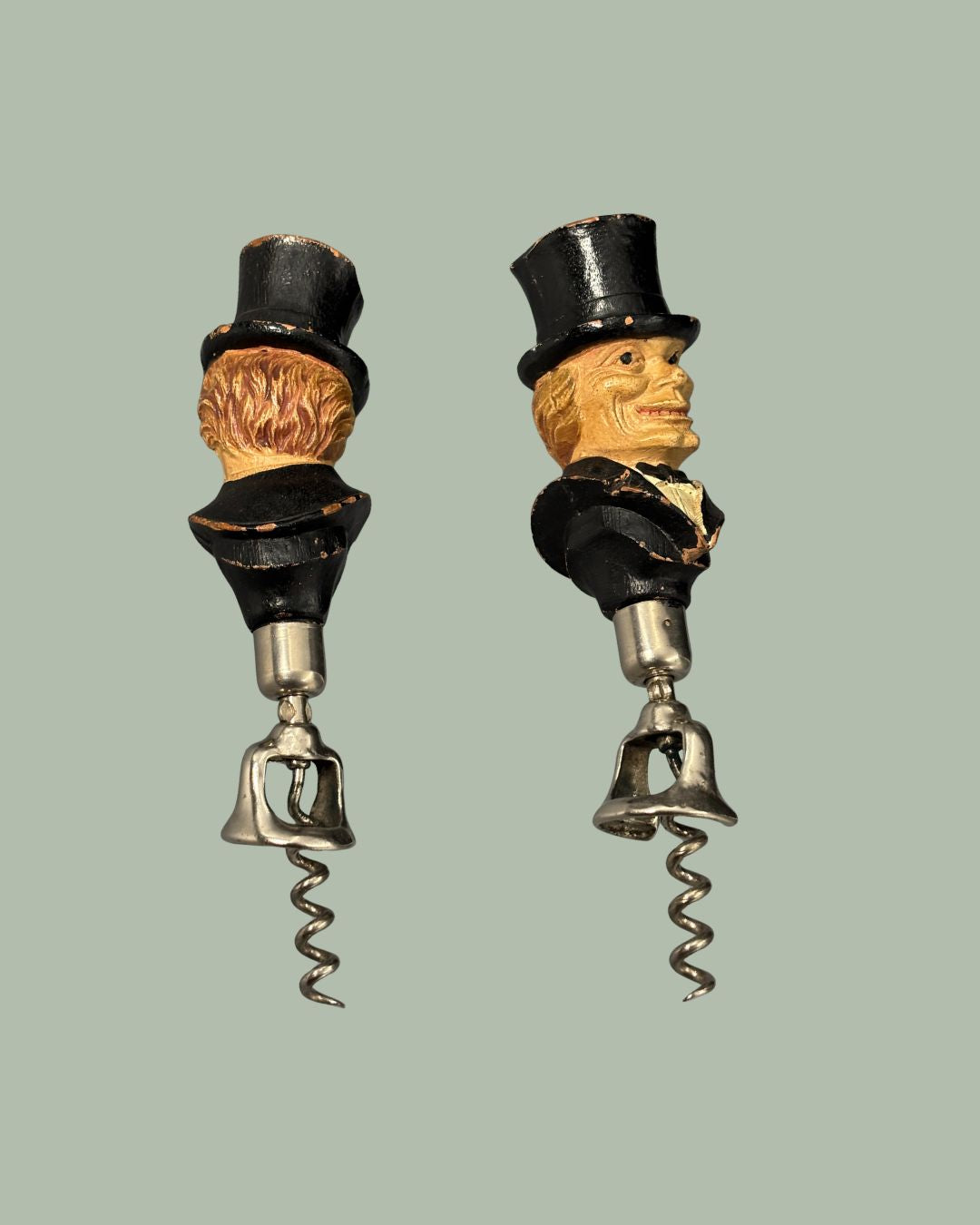 Syroco “Old Codger” Sculptural Figure with Hidden Corkscrew – 1940s