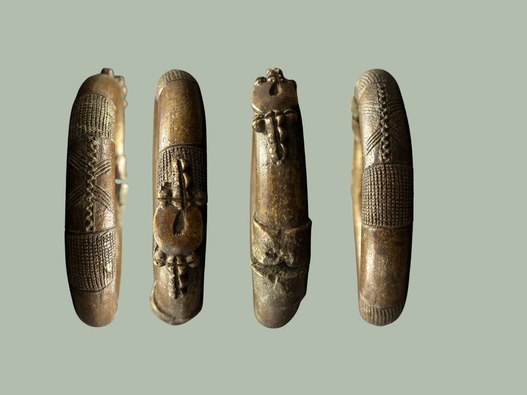 Rare Akan Bronze Arm Ring, Baule Culture, Côte d’Ivoire ,Provenance Hans Himmelheber & Egon Guenther