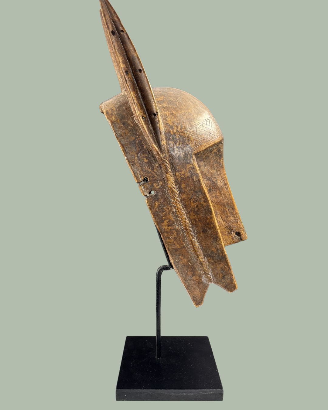 Rare Bamana (Bambara) Ritual Mask – Mali, West Africa