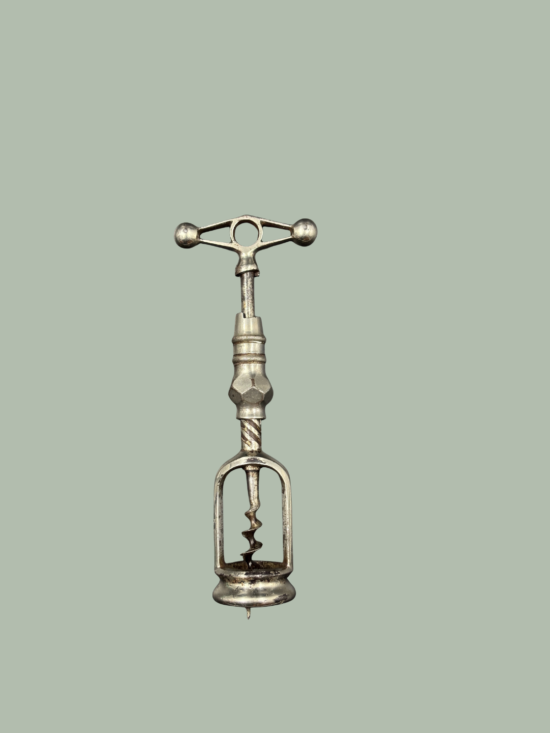 Perille French “DIAMANT” corkscrew by Jacques Pérille (Paris) a late 19th cent ...