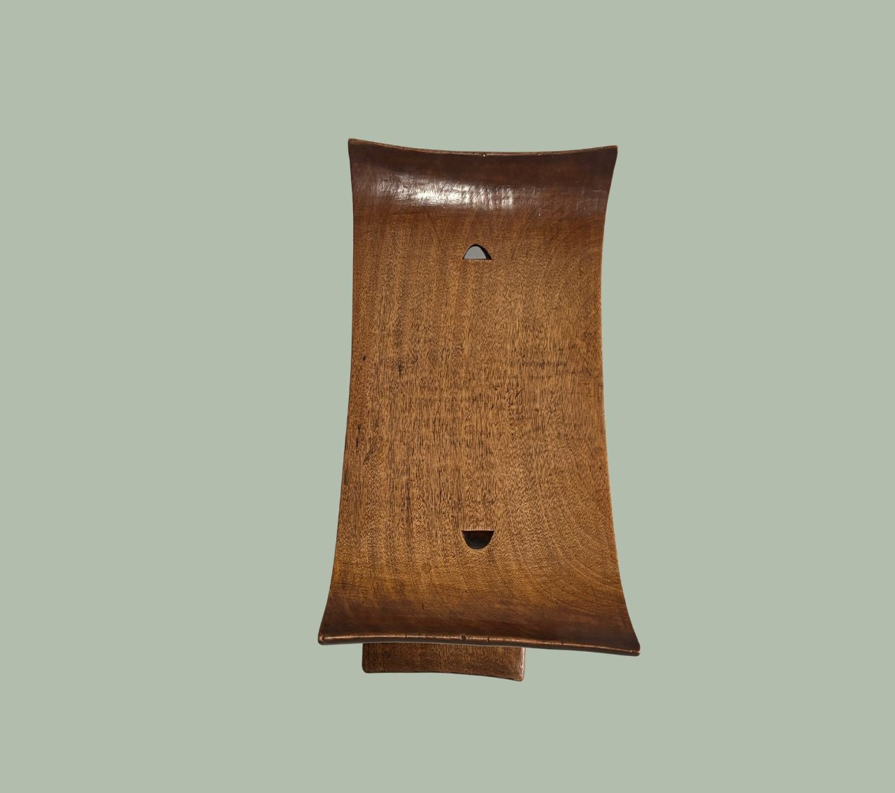 Monumental Akan Ceremonial Stool of Chiefly Authority