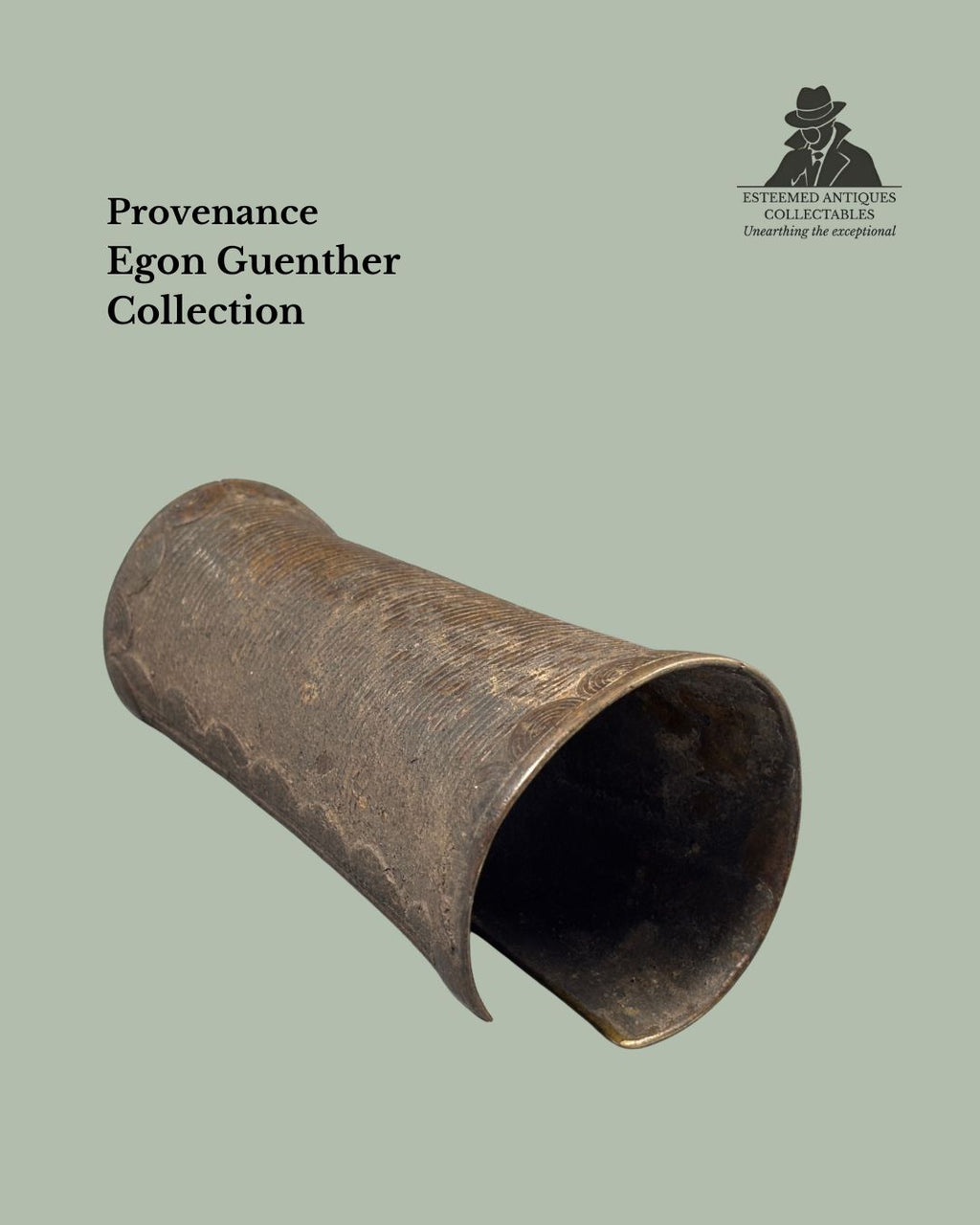 Cast Bronze Currency Bracelet  Lower Niger Region Nigeria to Late 19th Century