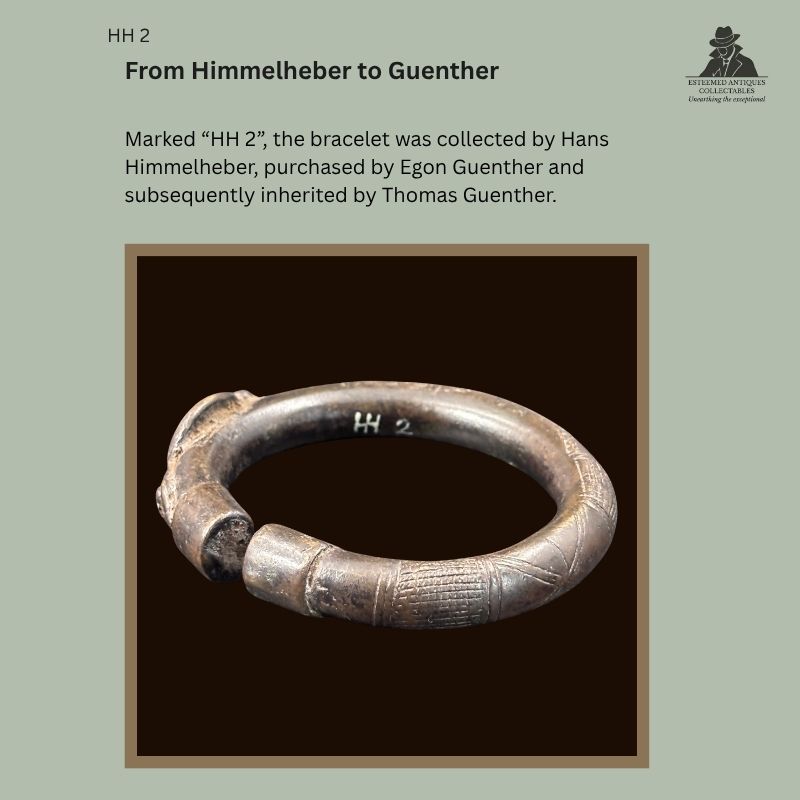 West African Zoomorphic Copper-Alloy Bracelet, Probably Senufo, Côte d’Ivoire, circa 1900–1950