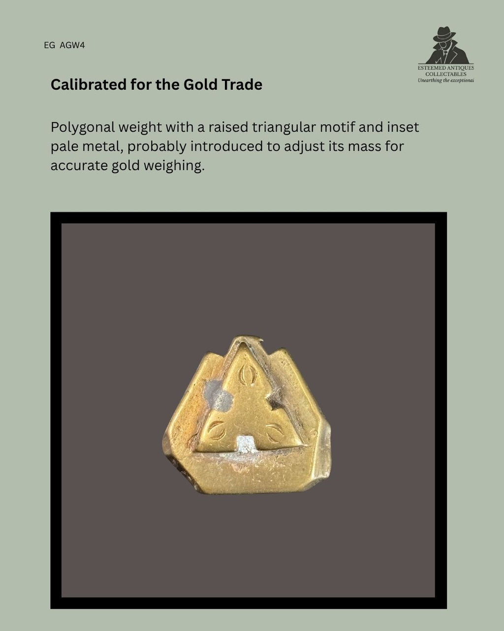 NINE AKAN BRASS GOLDWEIGHTS, GHANA, LOST-WAX CAST