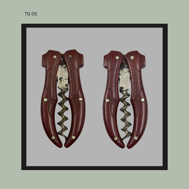 Rare Ernst Lesser's Folding Shoes Corkscrew