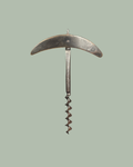 European T-Handel Corkscrew ... Possibly French, Circa 1800 to 1830
