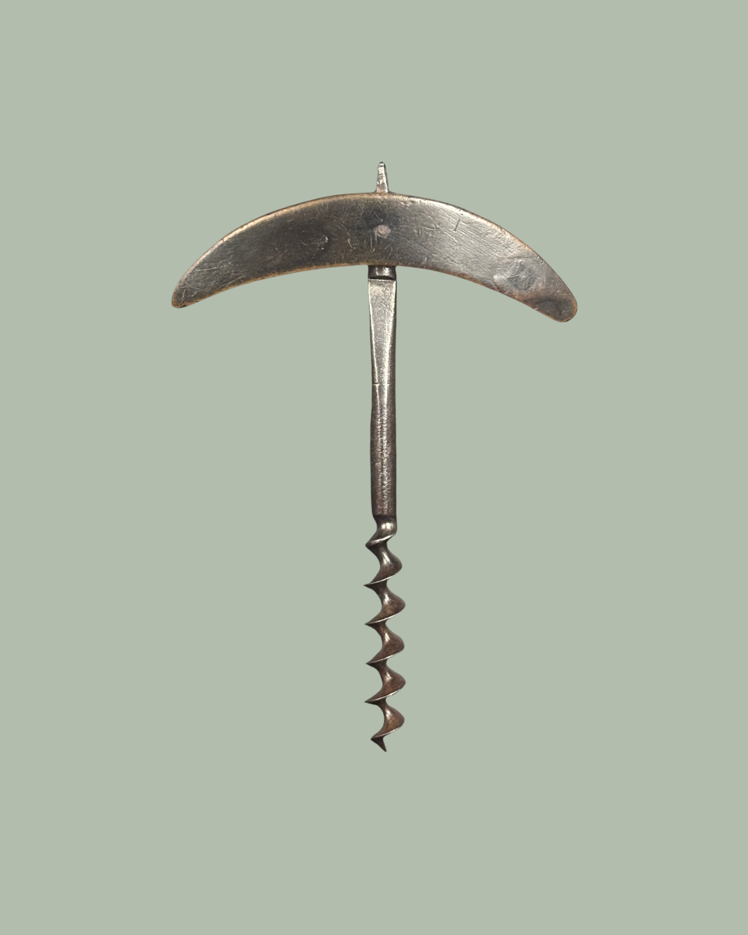 European T-Handel Corkscrew ... Possibly French, Circa 1800 to 1830