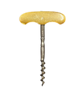 Nickel plated straight pull Corkscrew, perhaps French, Circa 1870 to 1900